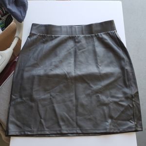 Torrid Leather Skirt